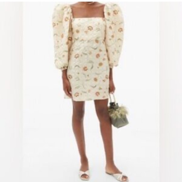 Johanna Ortiz Floral Print Mini Dress Size: 8 - Picture 12 of 13